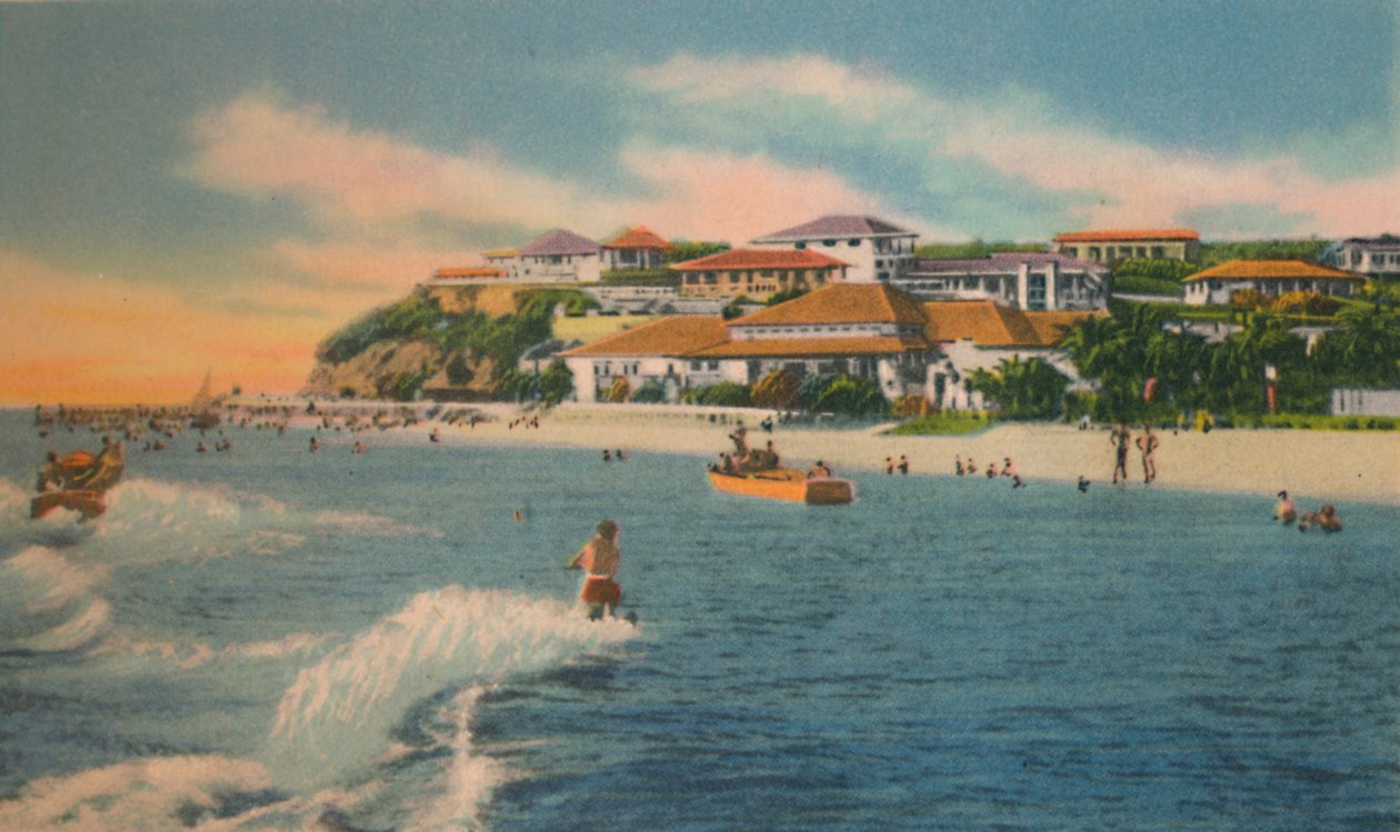 Pradomar Hotel. Beach Club and Land Development, 1940-es évek alkotó: Unbekannt