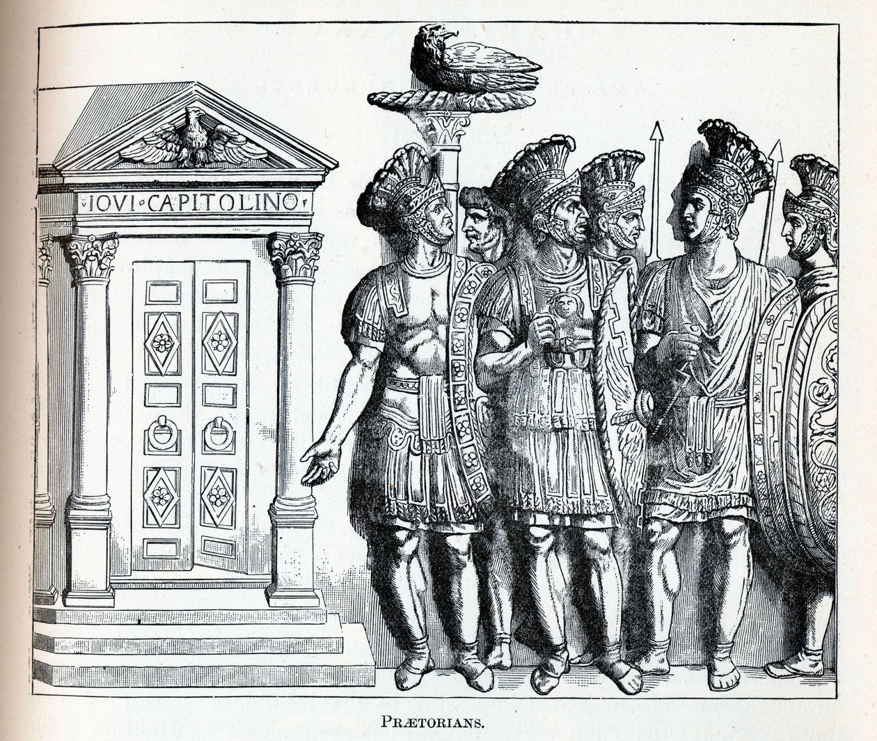 Praetorianusok, 1882 alkotó: Unbekannt