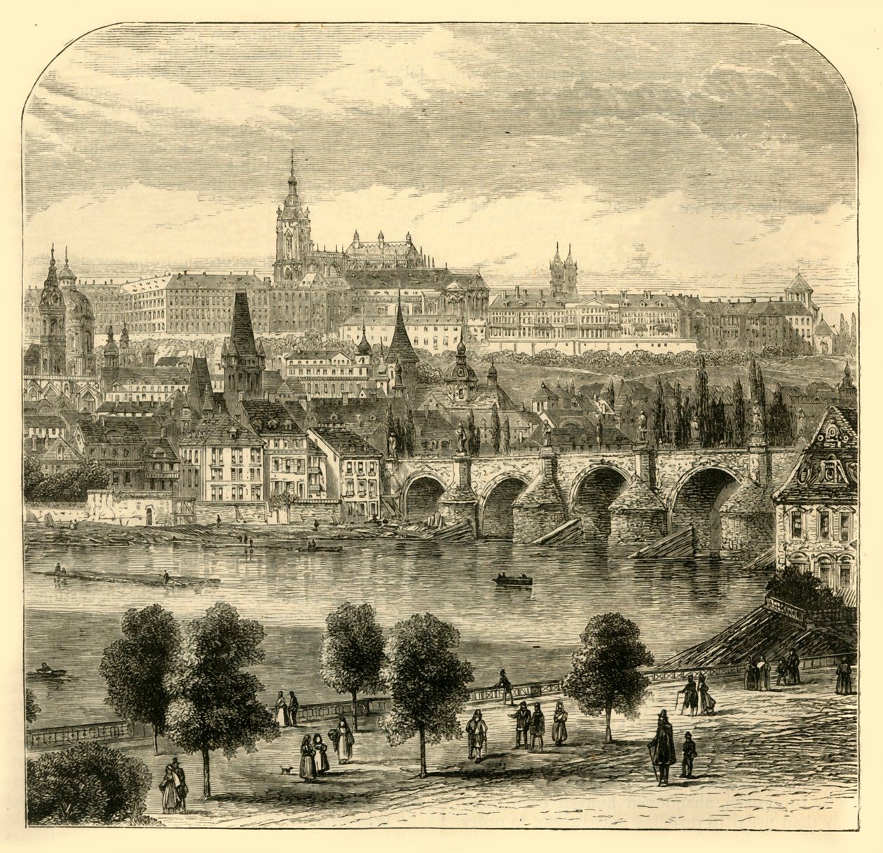 Prága, 1881. alkotó: Unbekannt