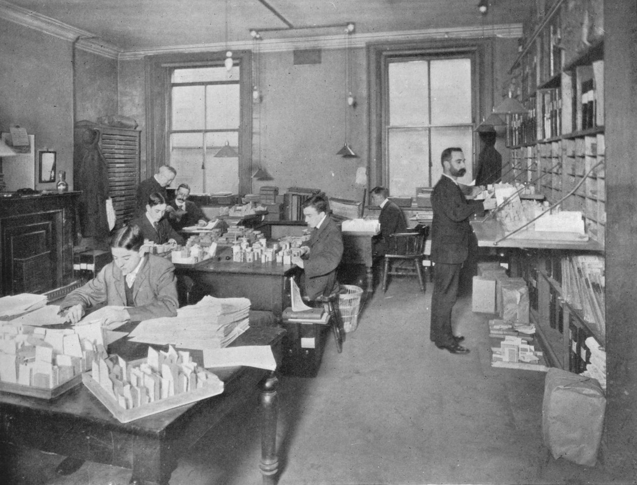 Kiadványok előkészítése a sajtó számára, Szabadalmi Hivatal, London, c1903 1903 alkotó: Unbekannt