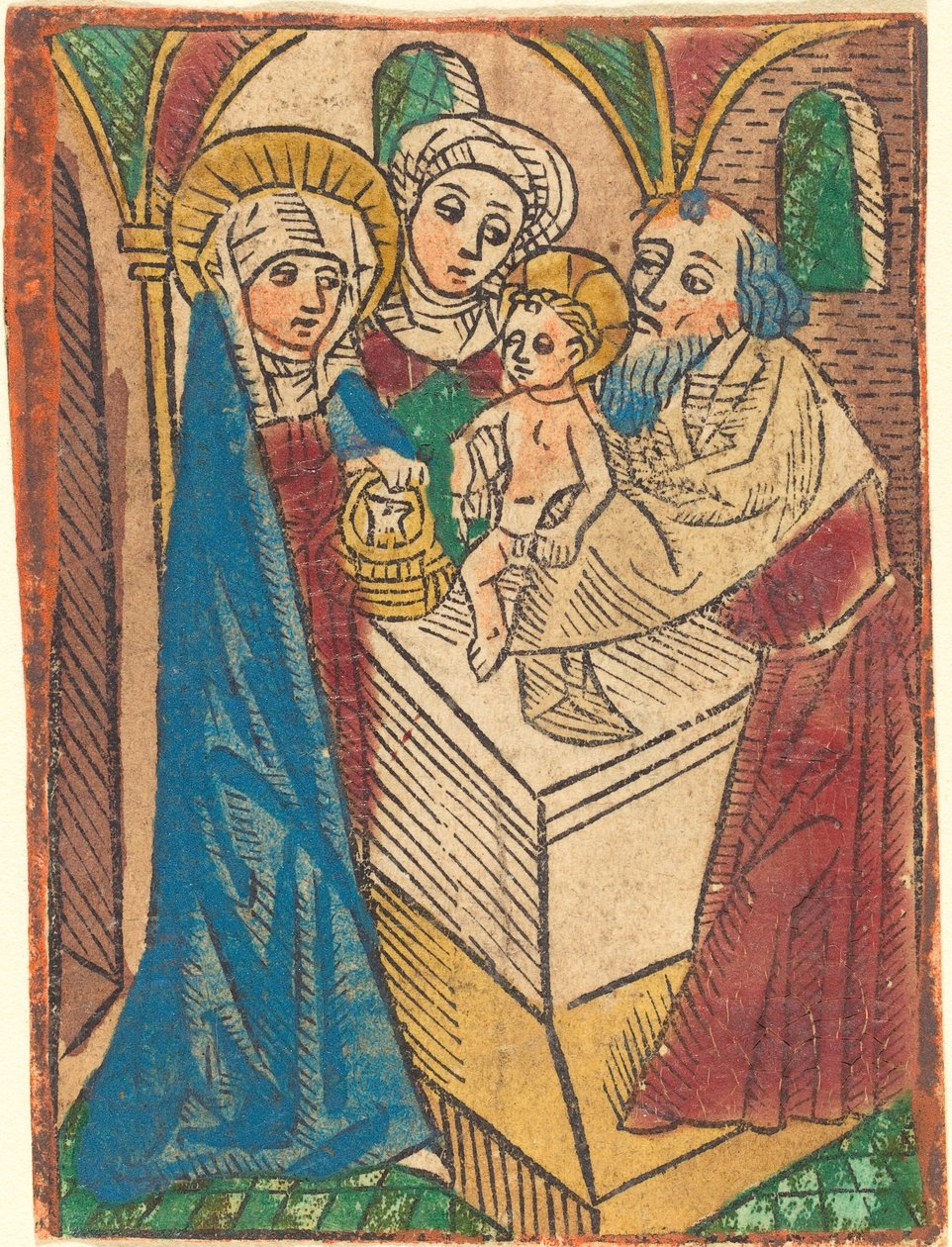 Előadás, c. 1490. alkotó: Unbekannt