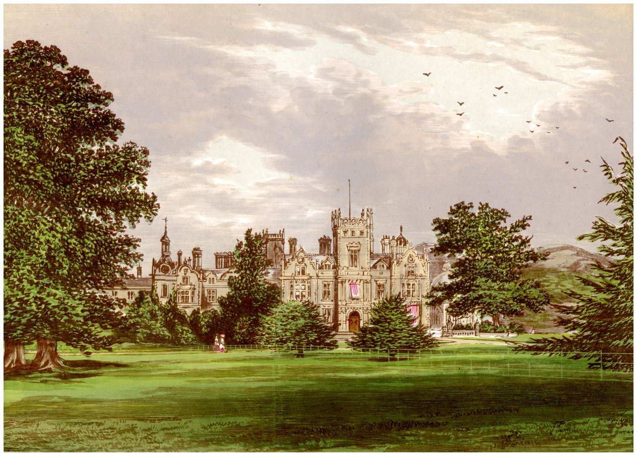 Preston Hall, Kent, a Brassey család otthona, 1880 alkotó: Unbekannt