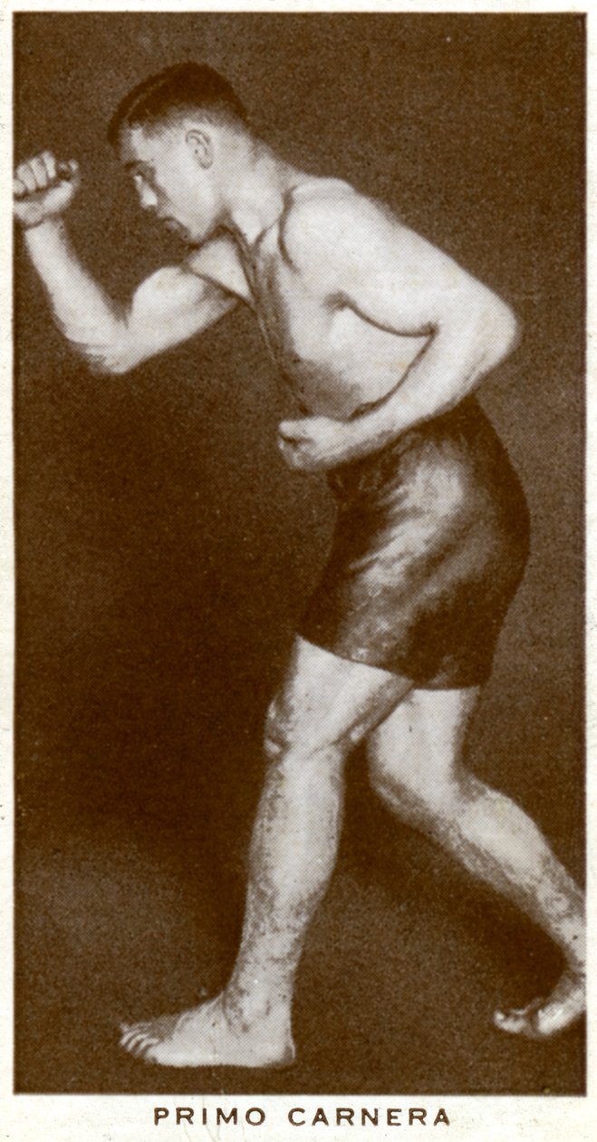 Primo Carnera, olasz ökölvívó, 1938 alkotó: Unbekannt