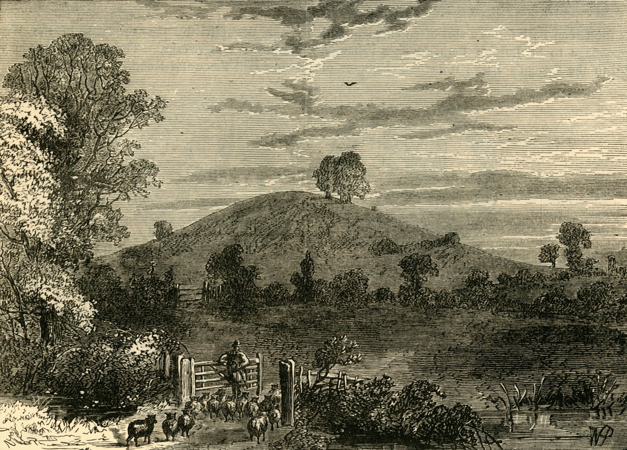 Primrose Hill 1780-ban, 1876 körül. alkotó: Unbekannt