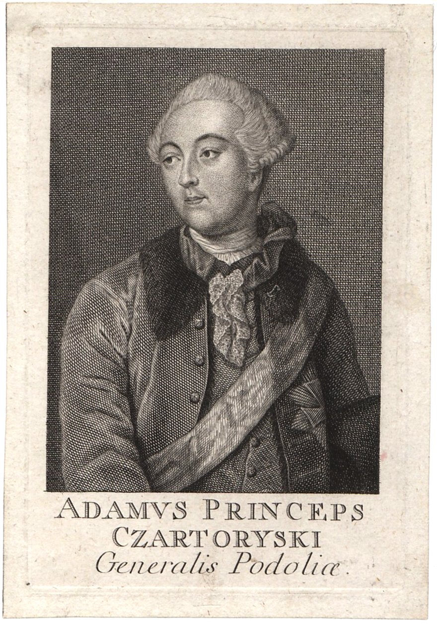 Adam Kazimierz Czartoryski herceg 1734-1823 alkotó: Unbekannt