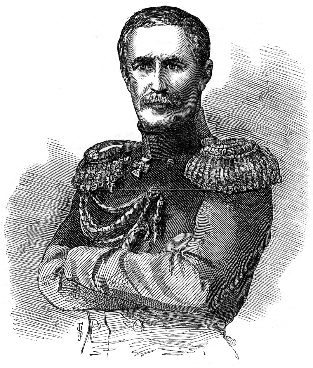 Alekszandr Szergejevics Mensikov herceg, orosz katonai parancsnok, 1853 alkotó: Unbekannt