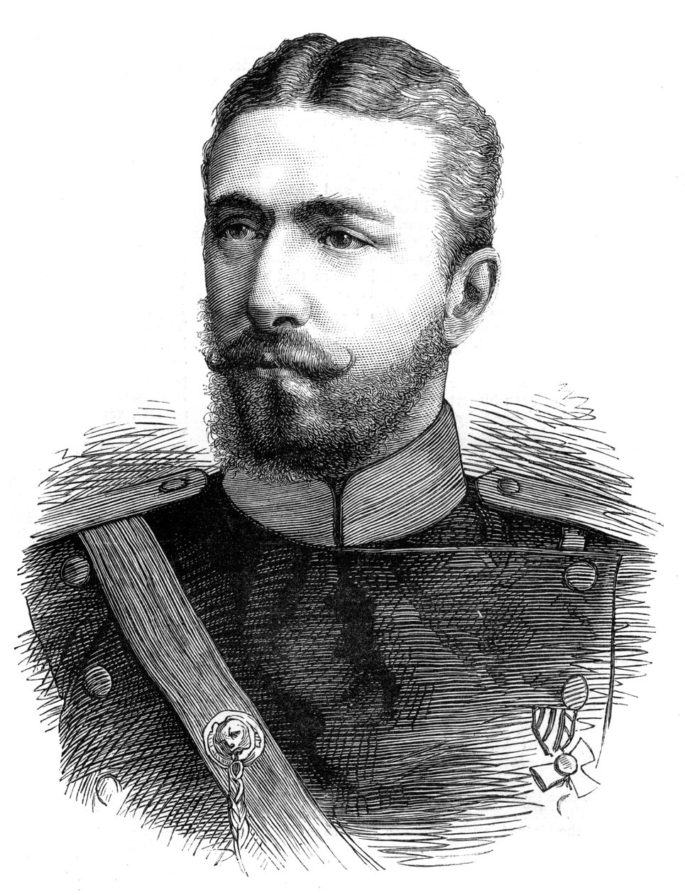 Sándor battenbergi herceg, a modern Bulgária első hercege, XIX alkotó: Unbekannt