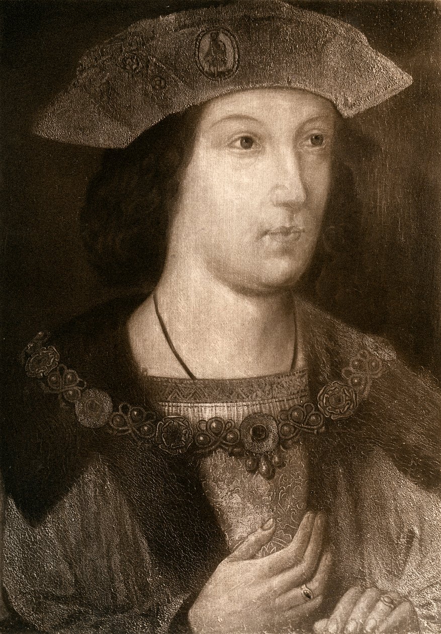 Arthur herceg, VII. Henrik legidősebb fia, 1502, 1902 alkotó: Unbekannt