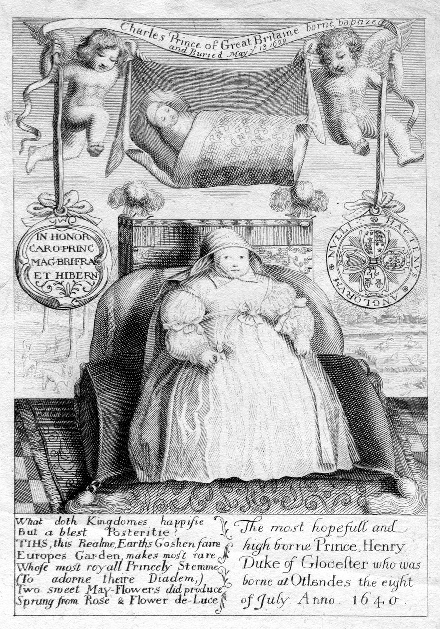 Károly herceg és Henrik herceg, I. Károly király fiai, 17. század, 1802 alkotó: Unbekannt