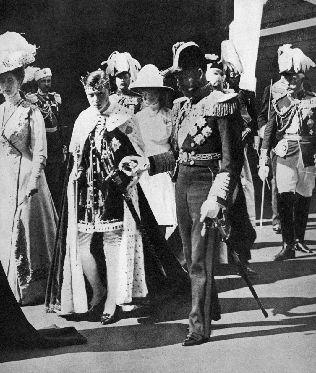 Prince Edwards beiktatása Wales hercegévé, 1911 alkotó: Unbekannt