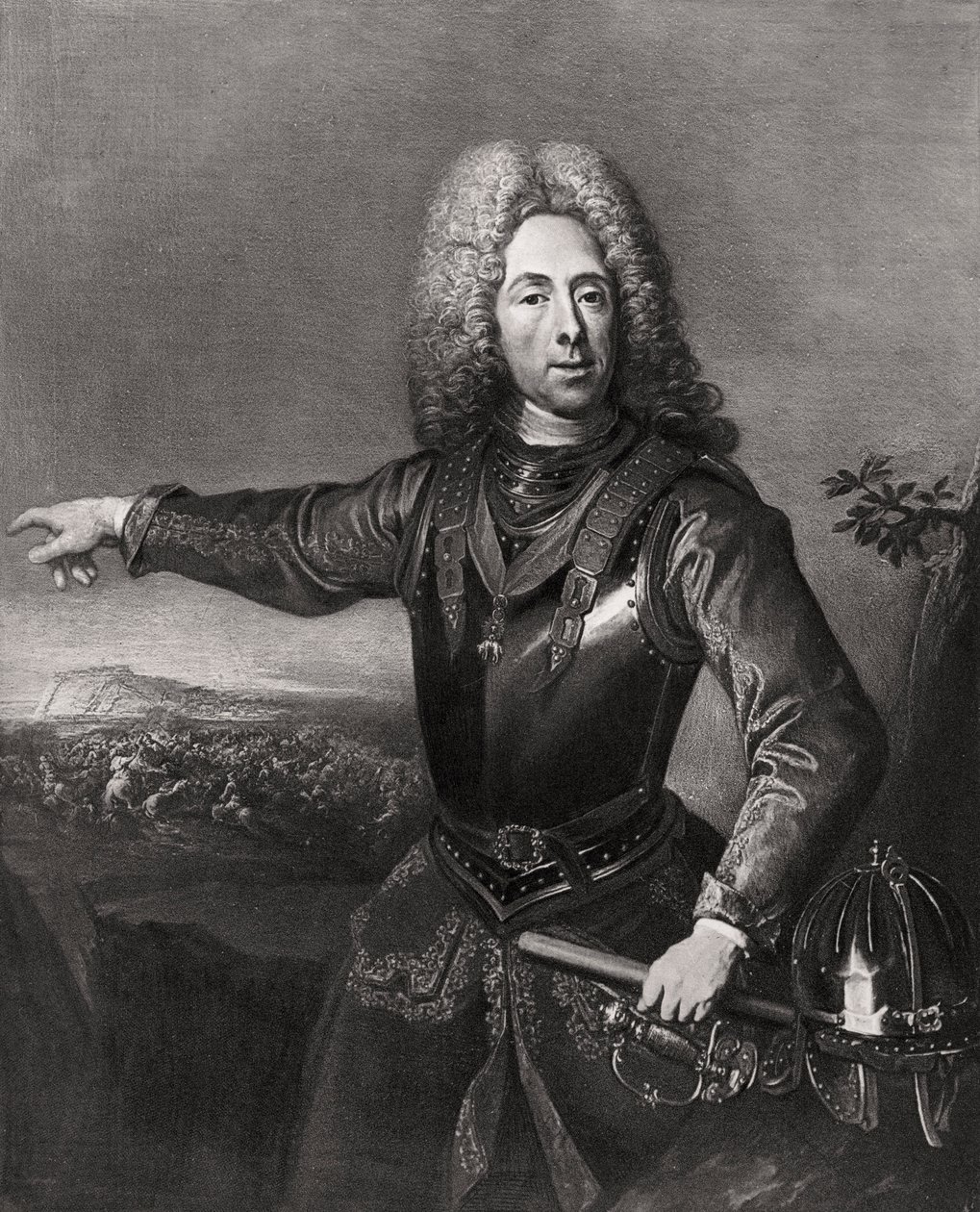Savoyai Jenő herceg, francia származású osztrák katona, 1718 1906 alkotó: Unbekannt