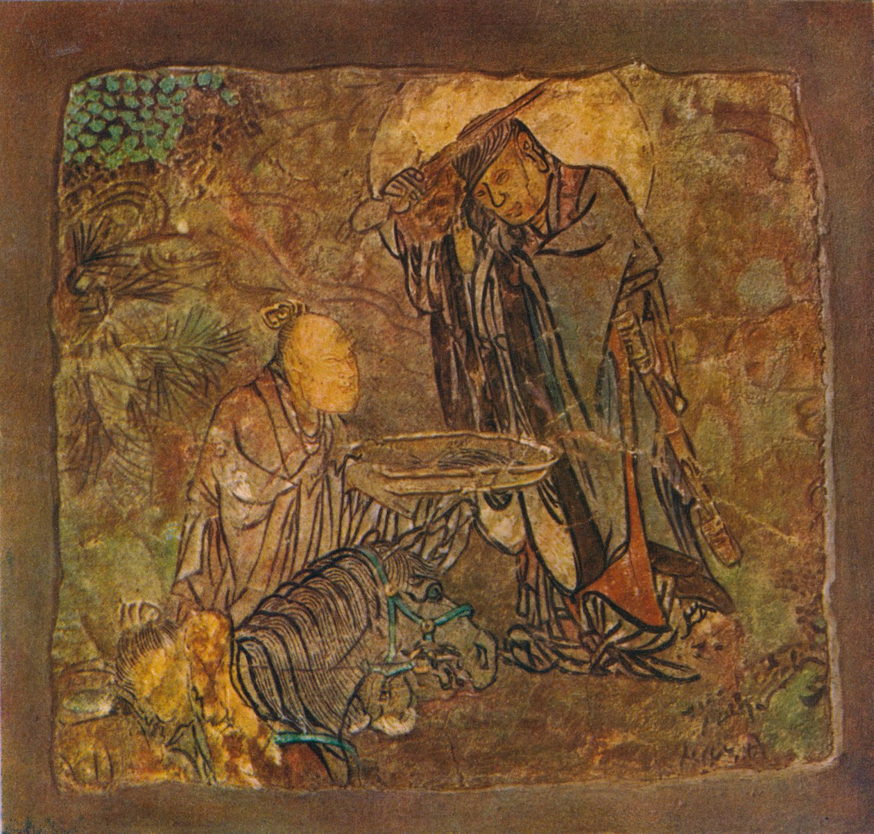 Gótama Gautama herceg levágta a haját, 1934-35 alkotó: Unbekannt