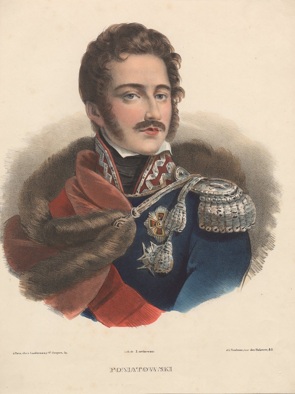 Józef Poniatowski herceg, 1835 alkotó: Unbekannt