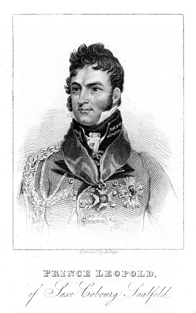 Lipót szász-coburg-saalfeldi herceg, 1823 alkotó: Unbekannt