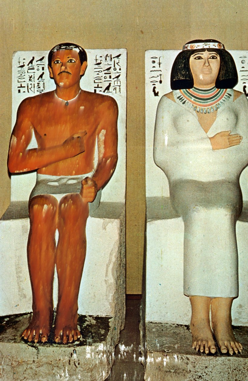 Rahotep herceg és felesége Nofret, Egyiptom, 4. dinasztia alkotó: Unbekannt