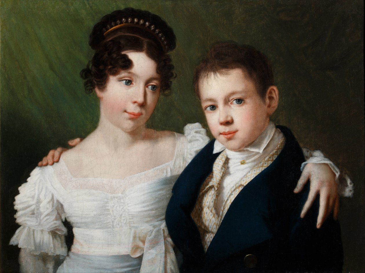 Alexandrin porosz hercegnő 1803-1892 és Albert porosz herceg 1809-1872, 1810-es évek alkotó: Unbekannt