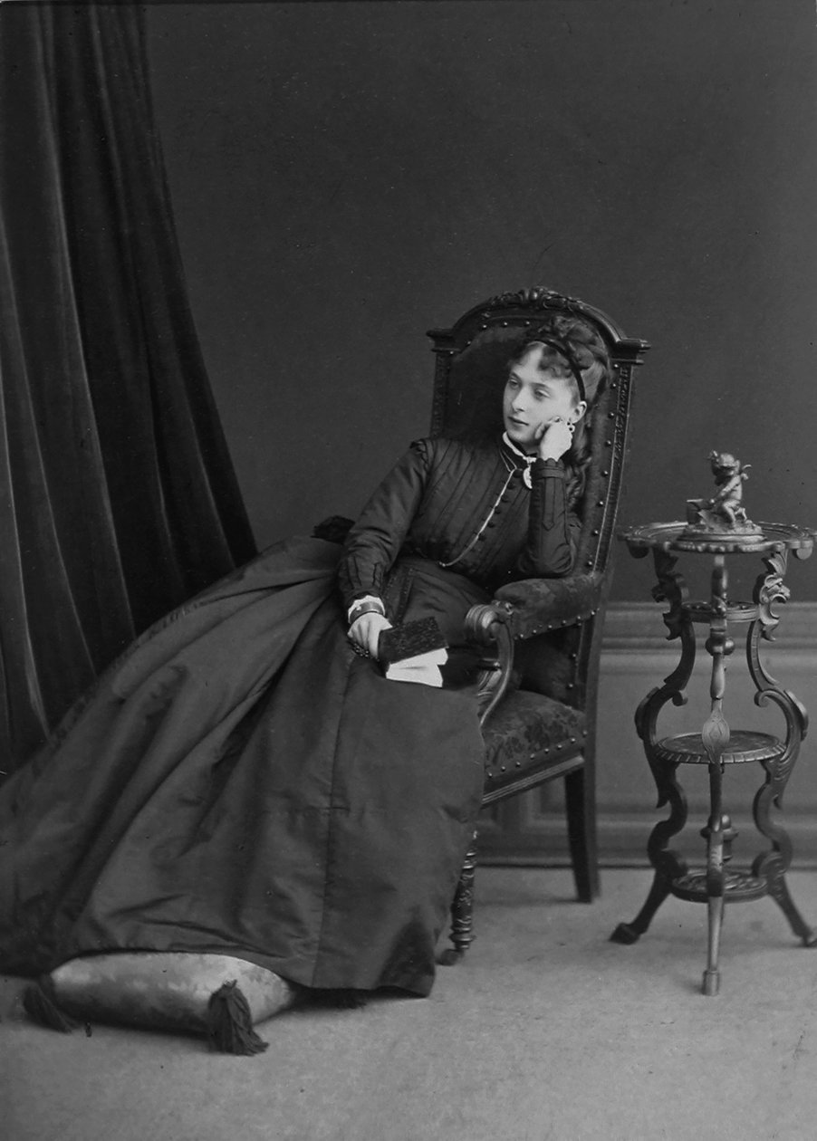 Ekaterina Mihailovna Dolgorukova hercegnő 1847-1922, c. 1880. alkotó: Unbekannt