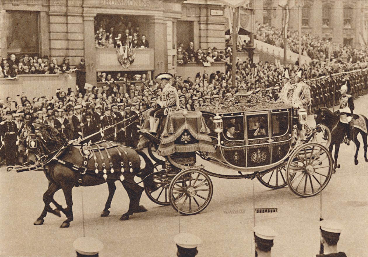 Erzsébet hercegnő és unokatestvére, Lord Lascelles a királyi hercegnővel, 1937 alkotó: Unbekannt