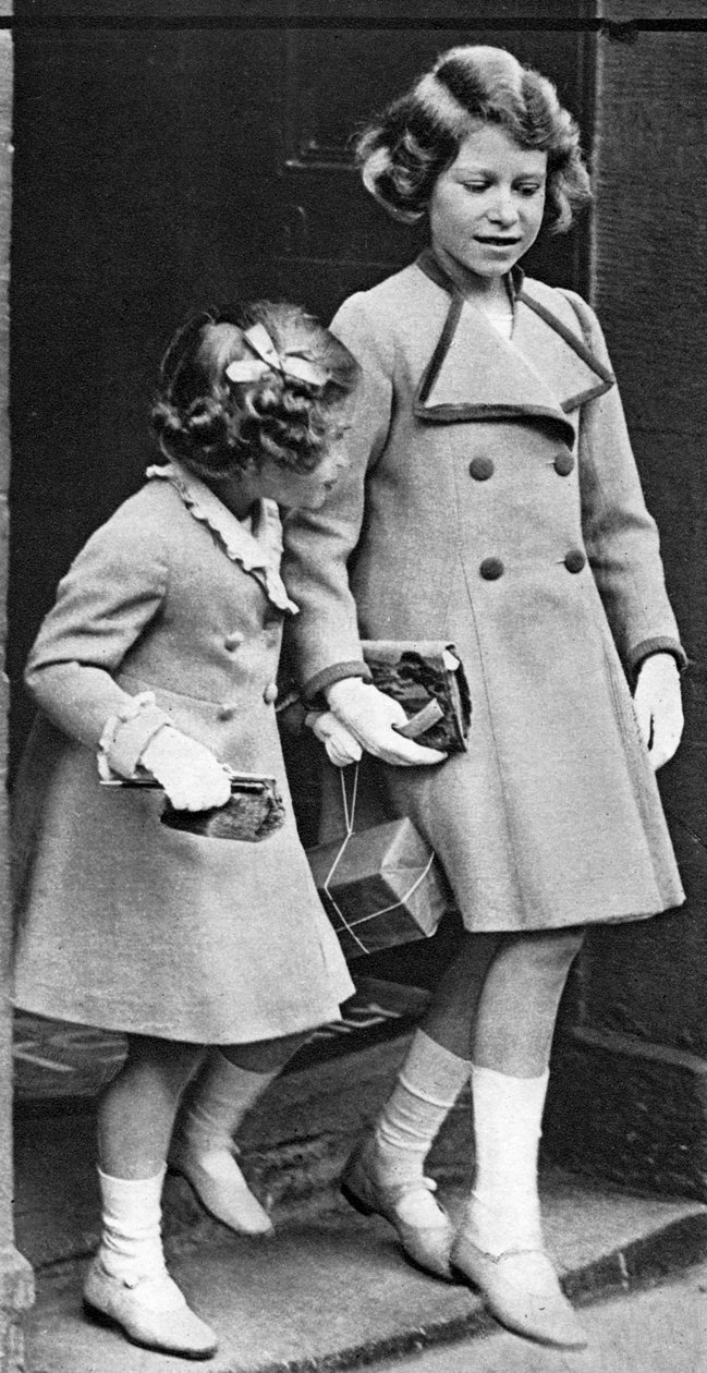 Erzsébet hercegnő és nővére, 1936 alkotó: Unbekannt