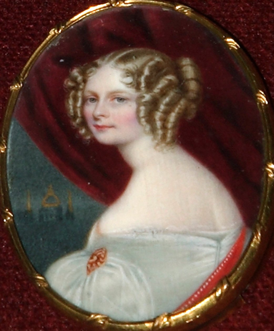 Friederike Charlotte Marie württembergi hercegnő, 1807-1873, 1830-as évek. alkotó: Unbekannt