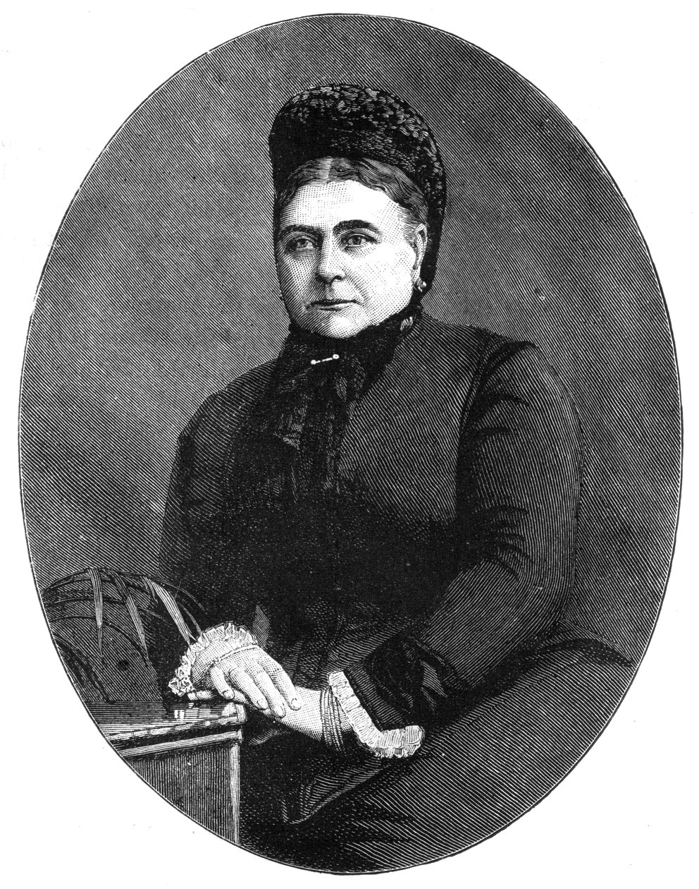 Mary Adelaide hercegnő, Teck hercegnője 1833-1897 alkotó: Unbekannt