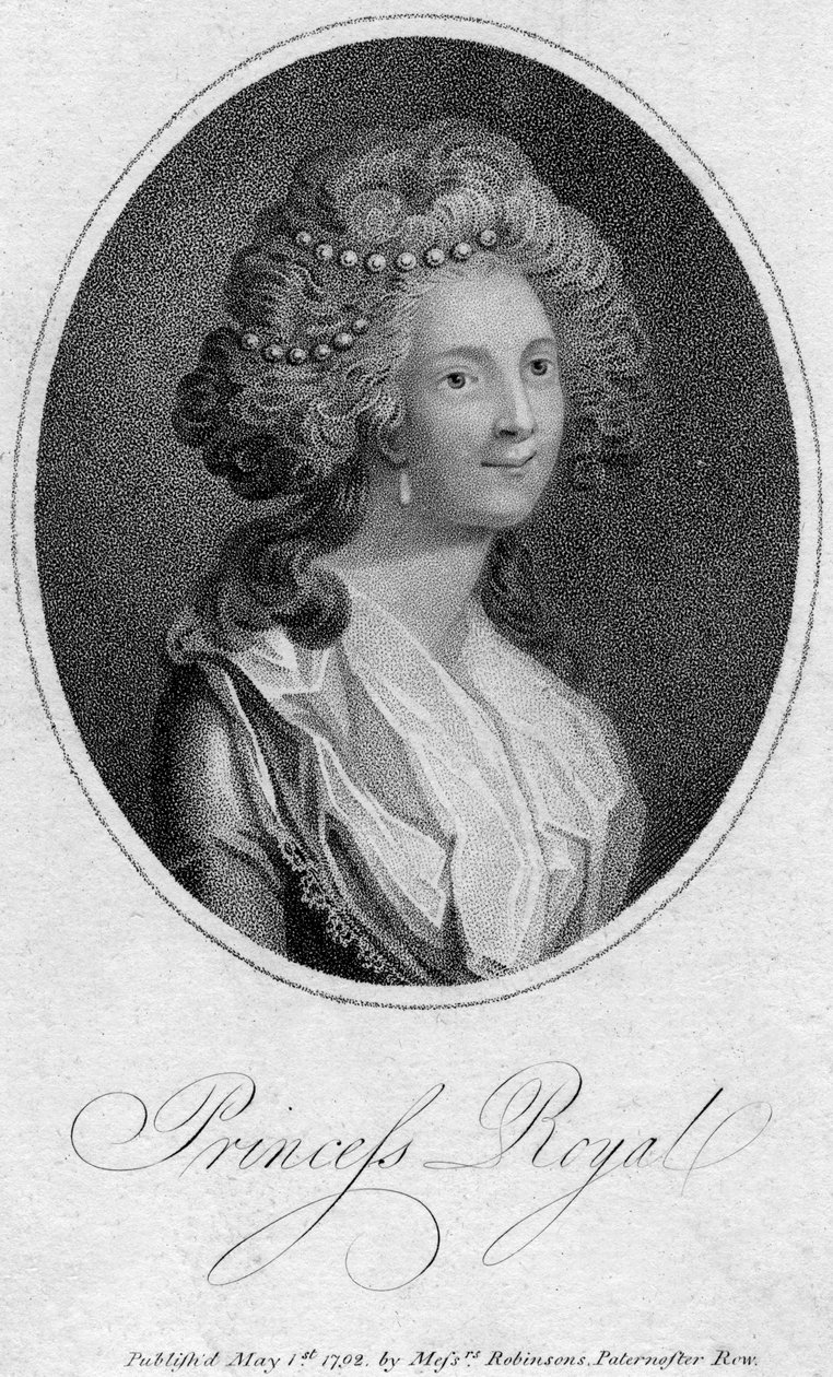 Királyi hercegnő, 1792 alkotó: Unbekannt