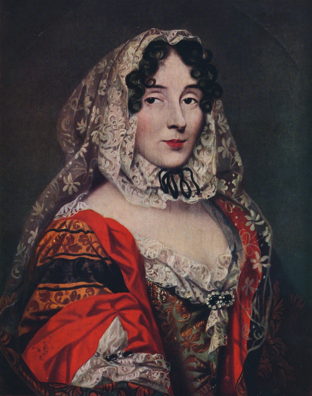 Az Ursinok hercegnője, Anne Marie de La Tremoille, 1670, 1939 alkotó: Unbekannt