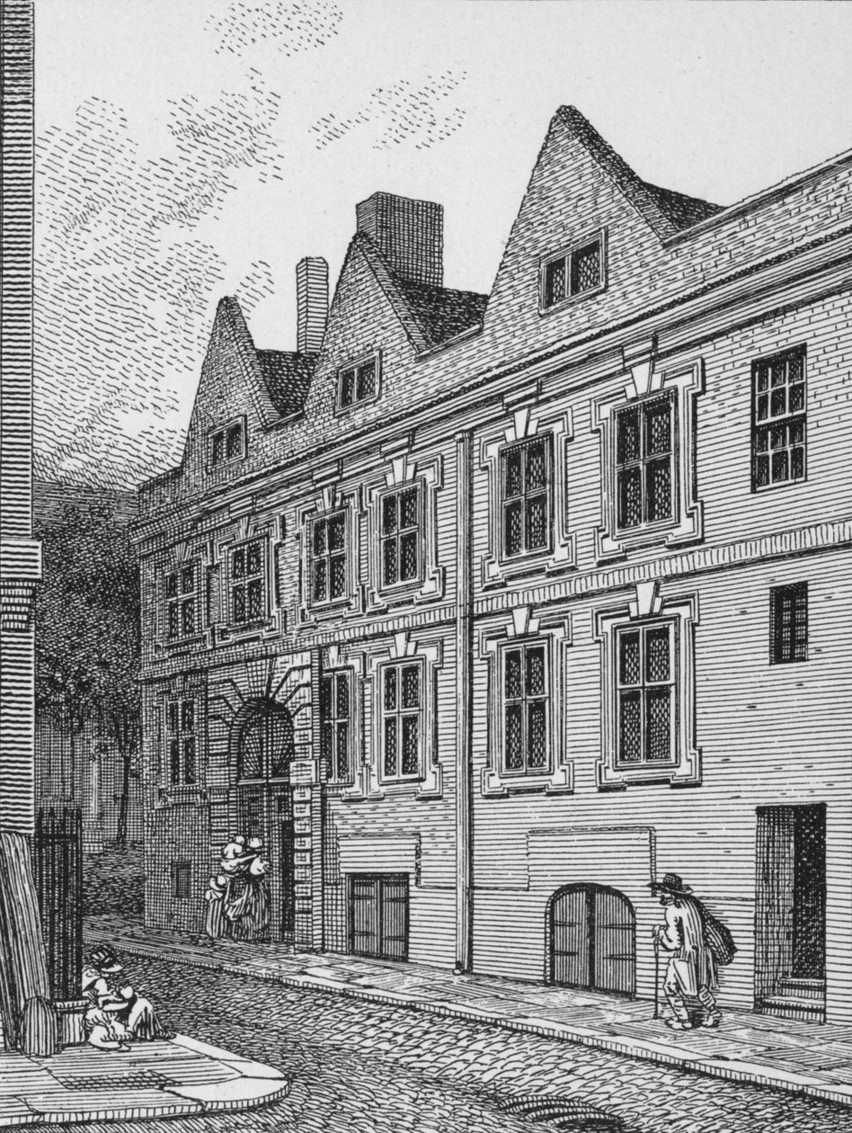 A Leathersellers Hall főbejárata, City of London, 1801 1911 alkotó: Unbekannt