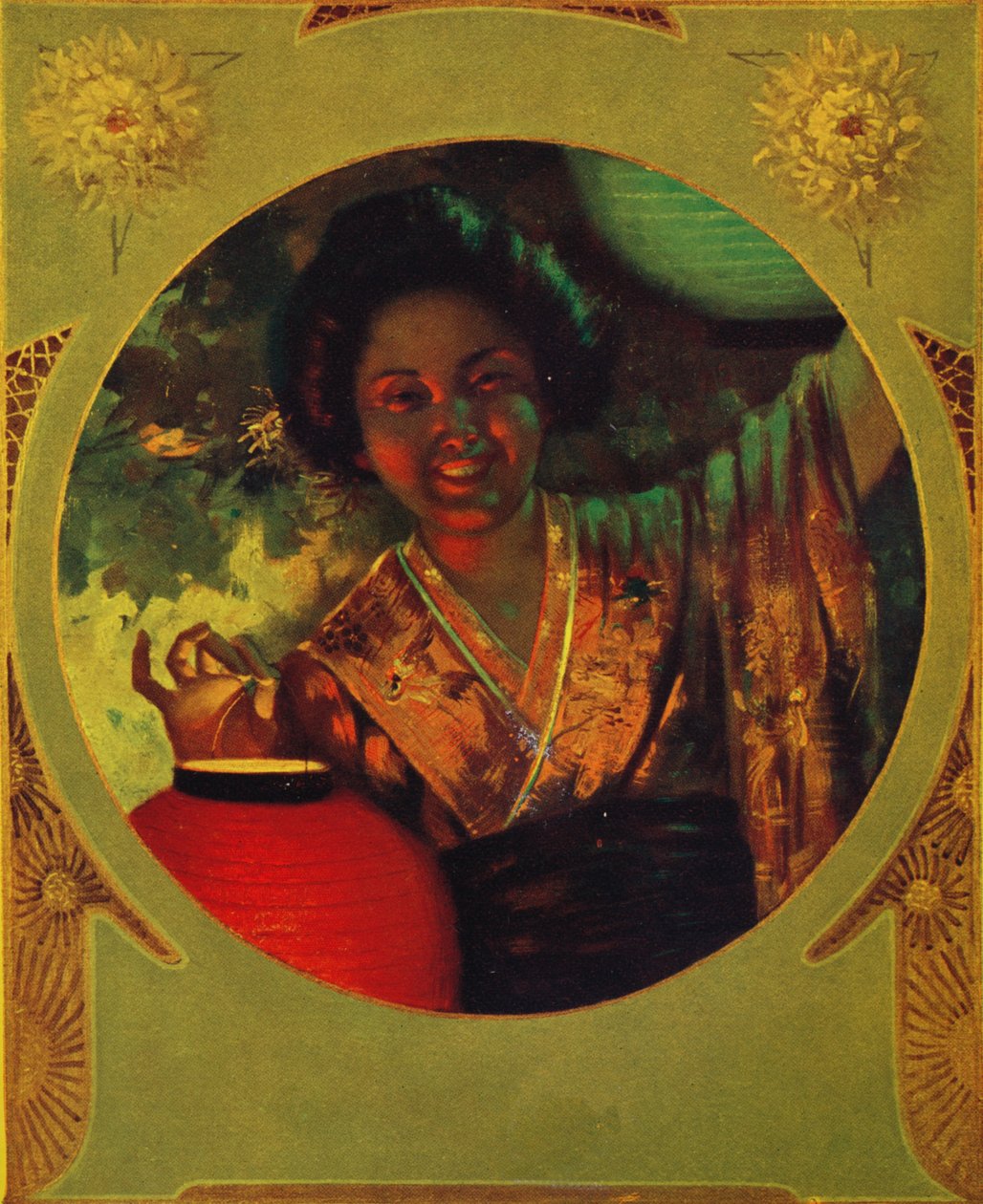 Shackells Bi-Color Lake & Blue-val nyomtatva, 1907 alkotó: Unbekannt
