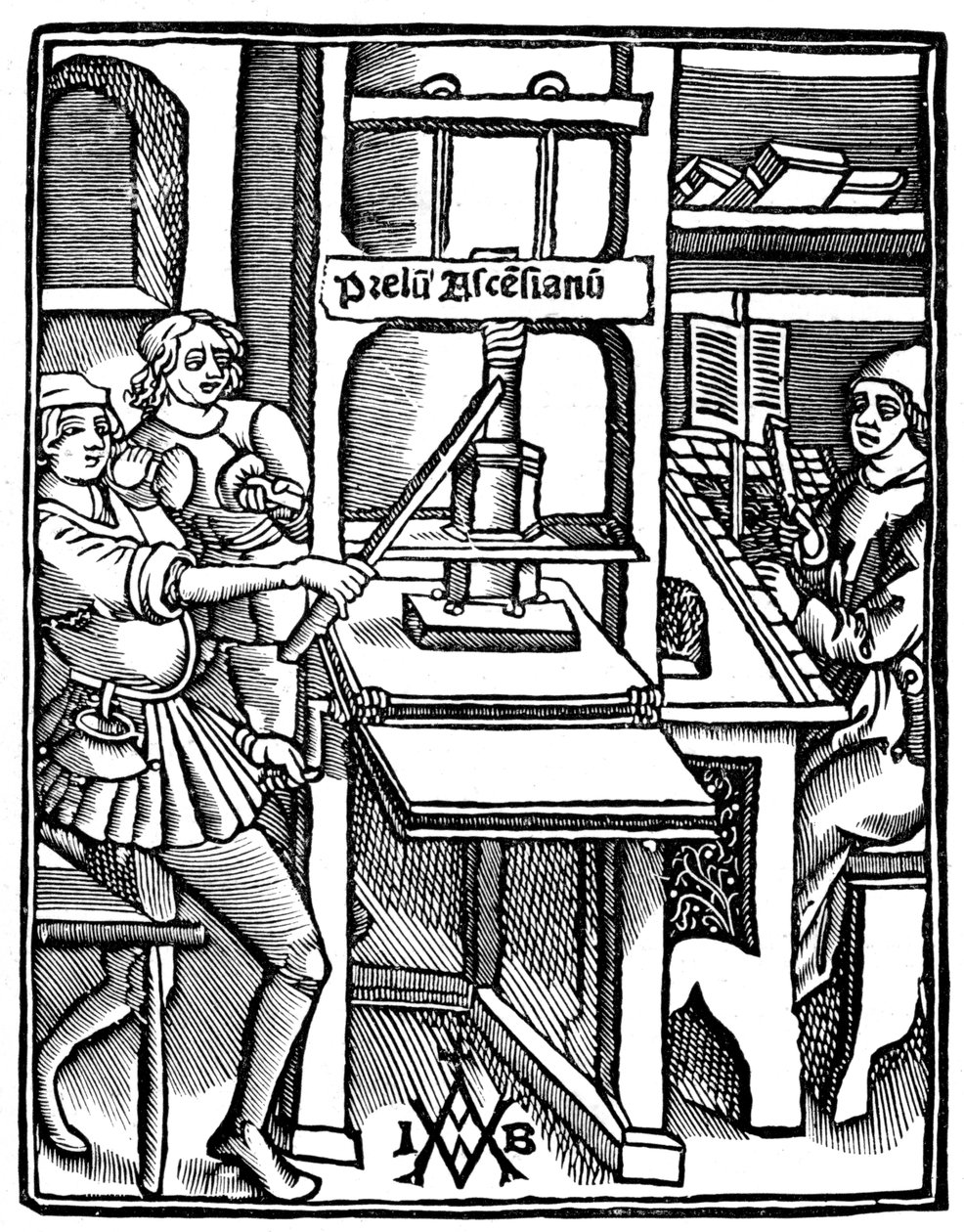 Nyomda, 1511, 1893 alkotó: Unbekannt