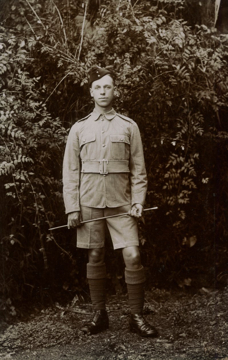 Nelson közlegény, 5. East Surrey ezred, Chakrata, India, 1917 alkotó: Unbekannt