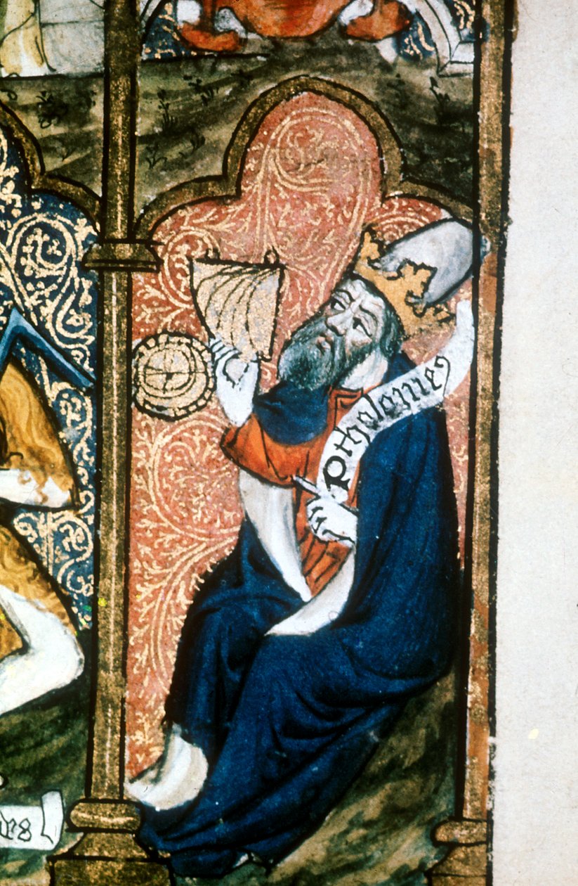 Ptolemaiosz Claudius Ptolemaiosz c90-158, alexandriai görög csillagász és földrajztudós alkotó: Unbekannt