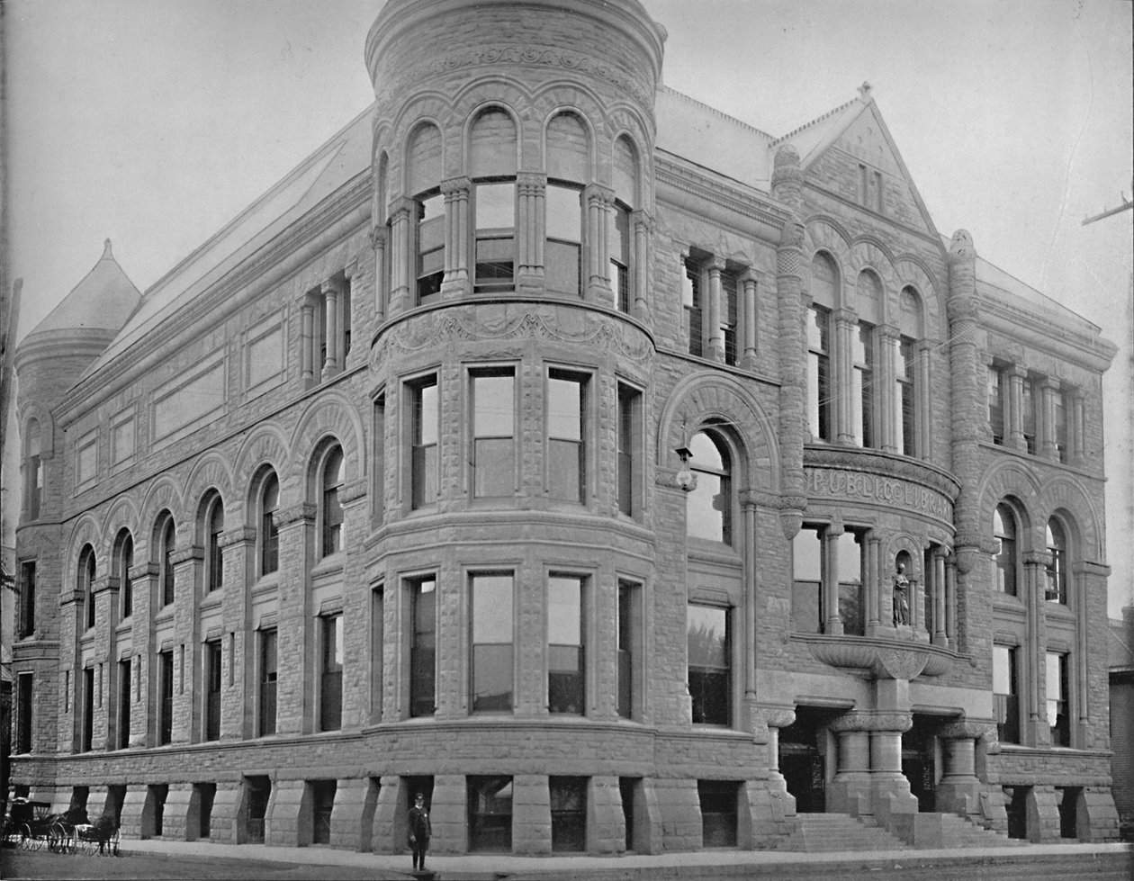 Public Library Building, Minneapolis, Minnesota, 1897. alkotó: Unbekannt