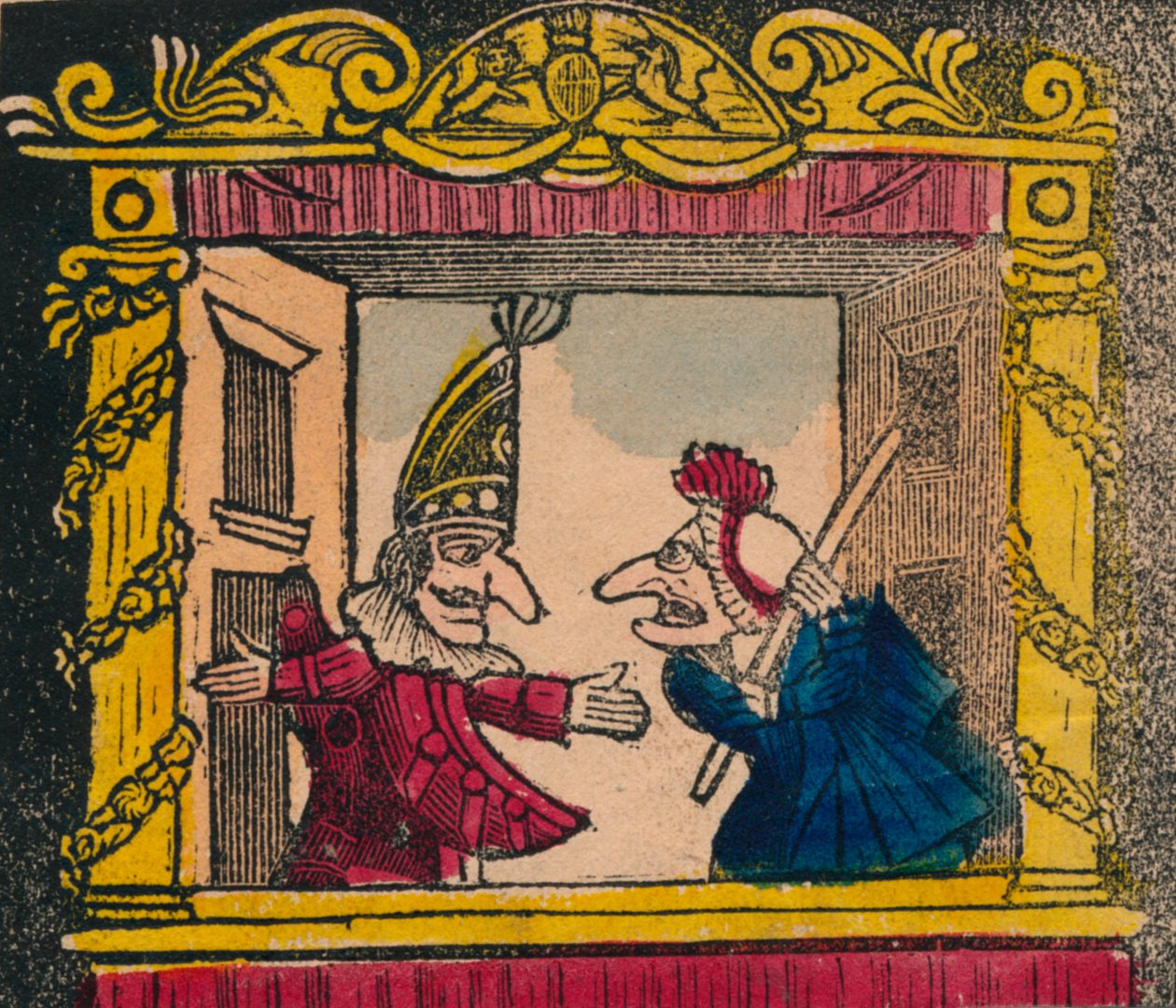 Punch és Judy, 18. század vége – 19. század eleje alkotó: Unbekannt