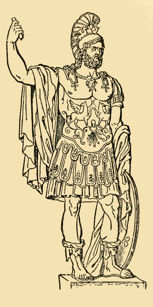 Pyrrhus, Epirus királya, 1930. alkotó: Unbekannt