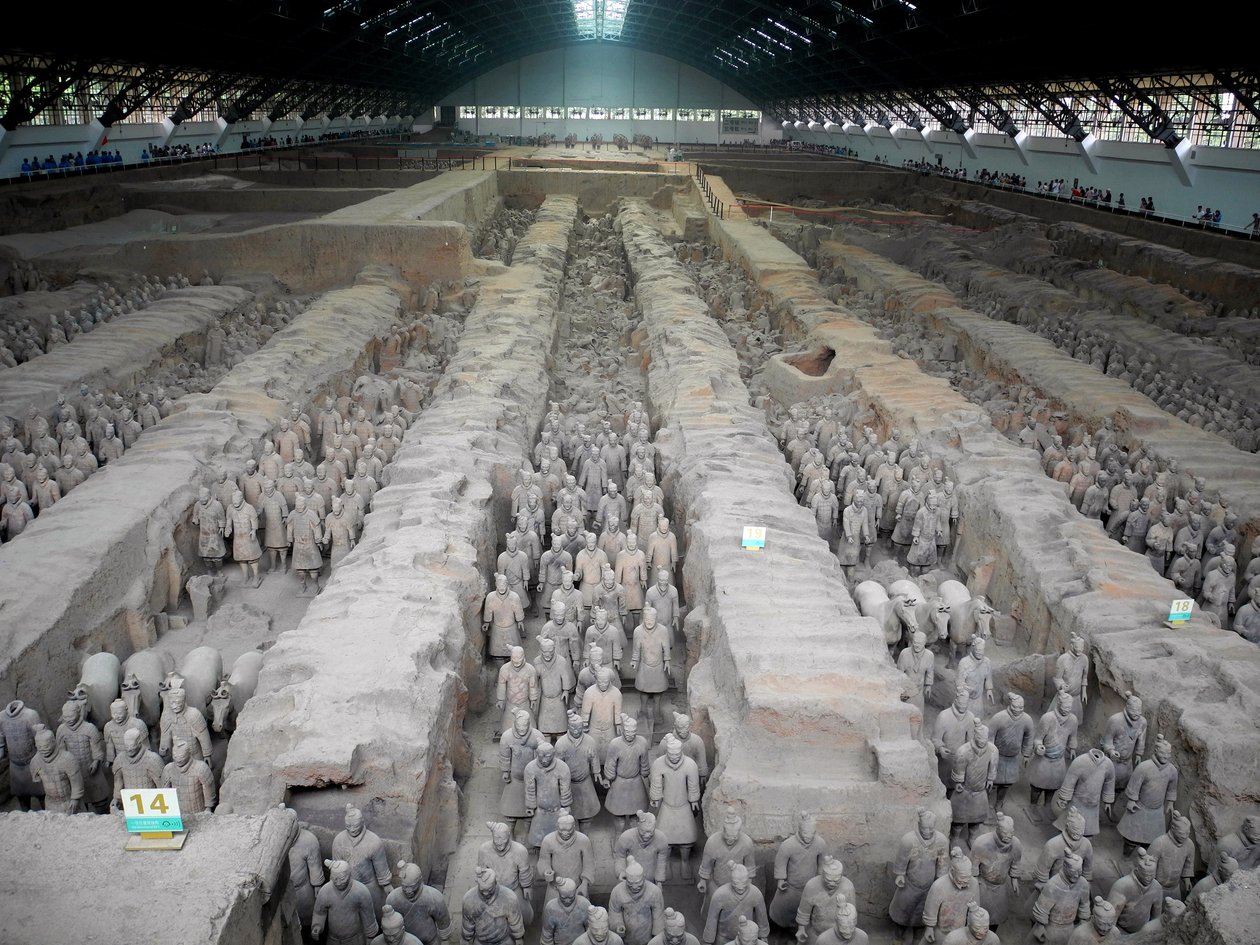 Q in shi Huang terrakotta kar ee alkotó: Unbekannt