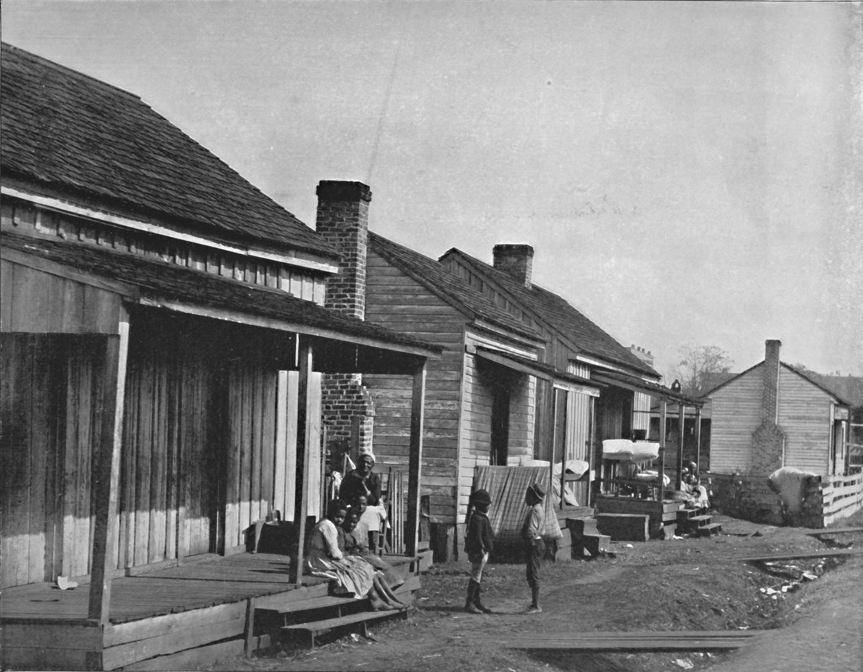 Quarters a Thomasville-ben, Georgia államban, 19. század alkotó: Unbekannt
