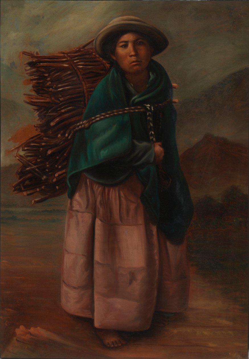 Kecsua lány, kb. 1890-1892. alkotó: Unbekannt