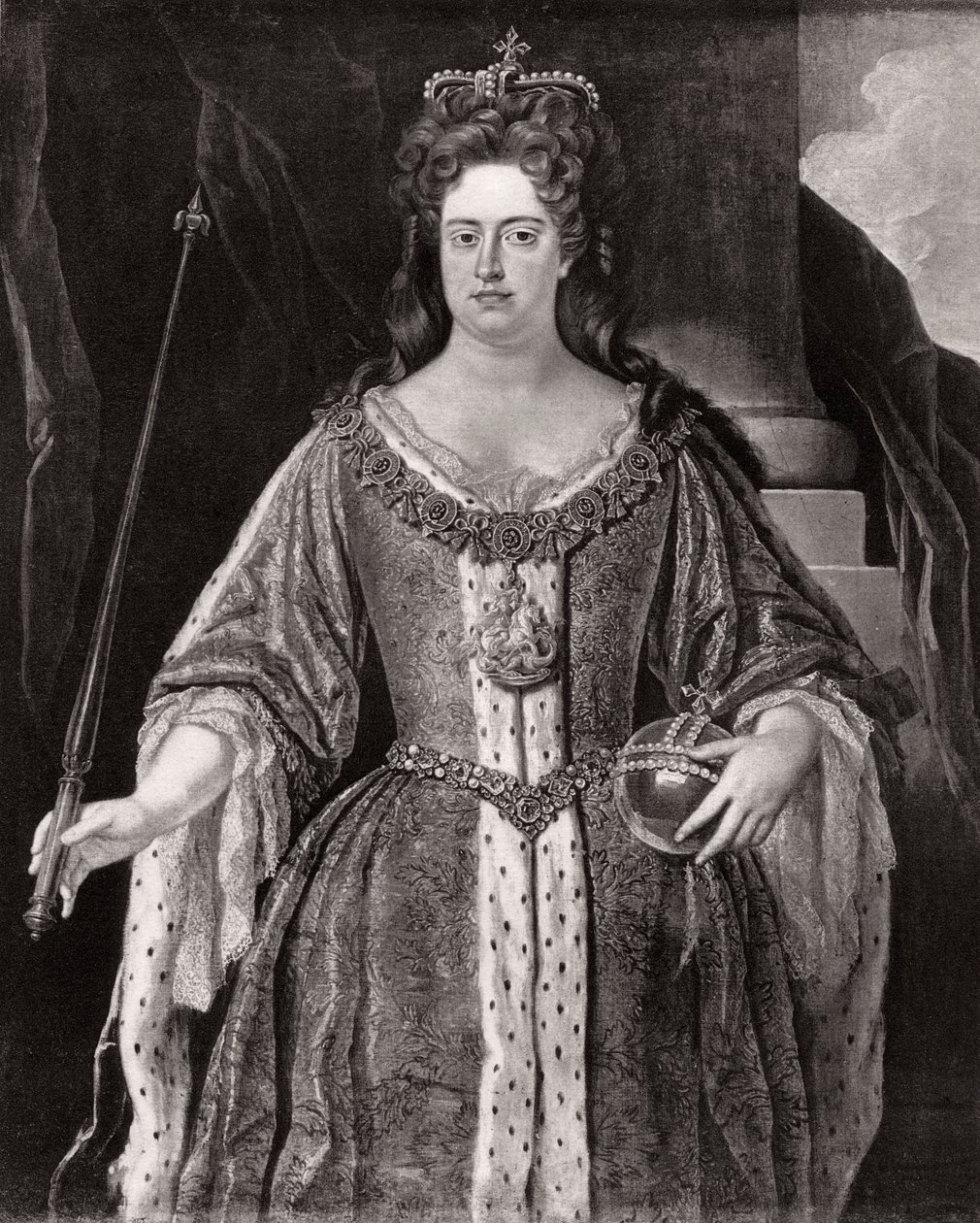 Anna királynő, 1702, 1906 alkotó: Unbekannt