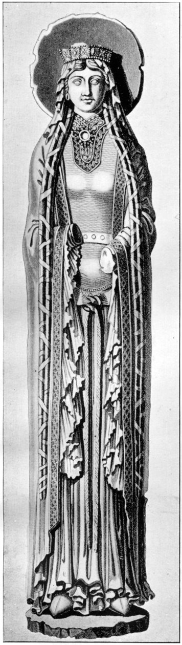 Clotilda királynő, 6. század, 1910 alkotó: Unbekannt