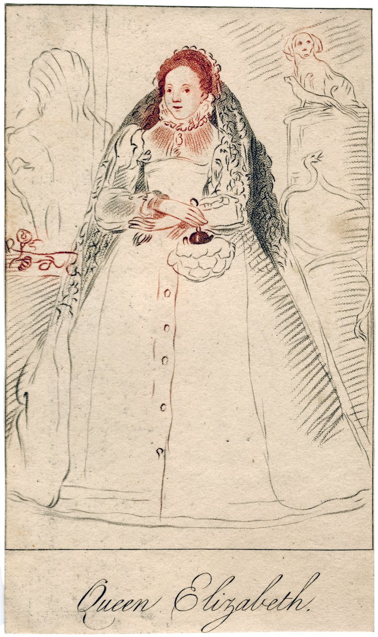 I. Erzsébet angol királynő, 1533-1603 alkotó: Unbekannt