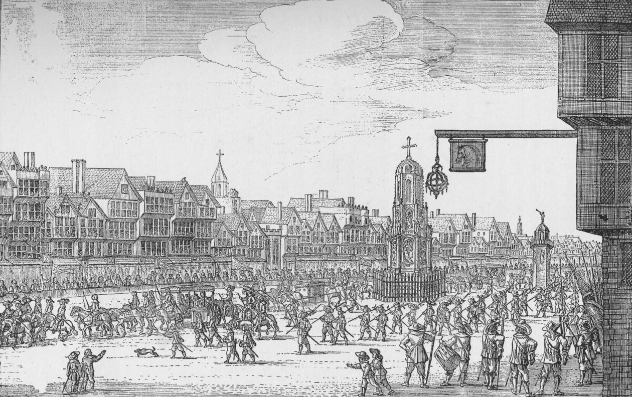 Henrietta Marias királynő beutazása Londonba, 1625, 1903 alkotó: Unbekannt