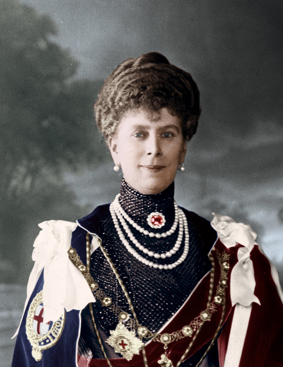 Mária királynő, V. György egyesült királyságbeli király hitvese, az 1910-es évek alkotó: Unbekannt
