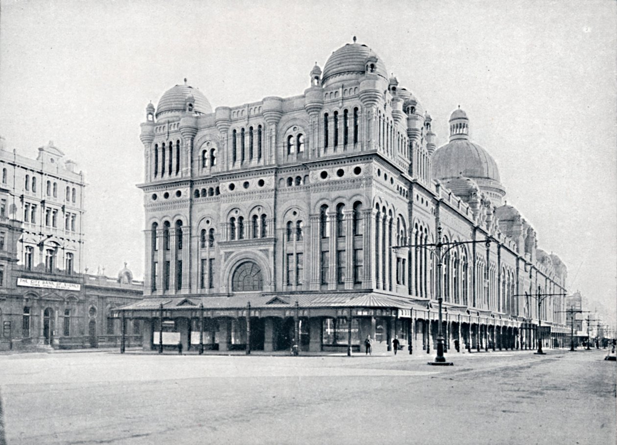 Queen Victoria Markets, 1900. alkotó: Unbekannt