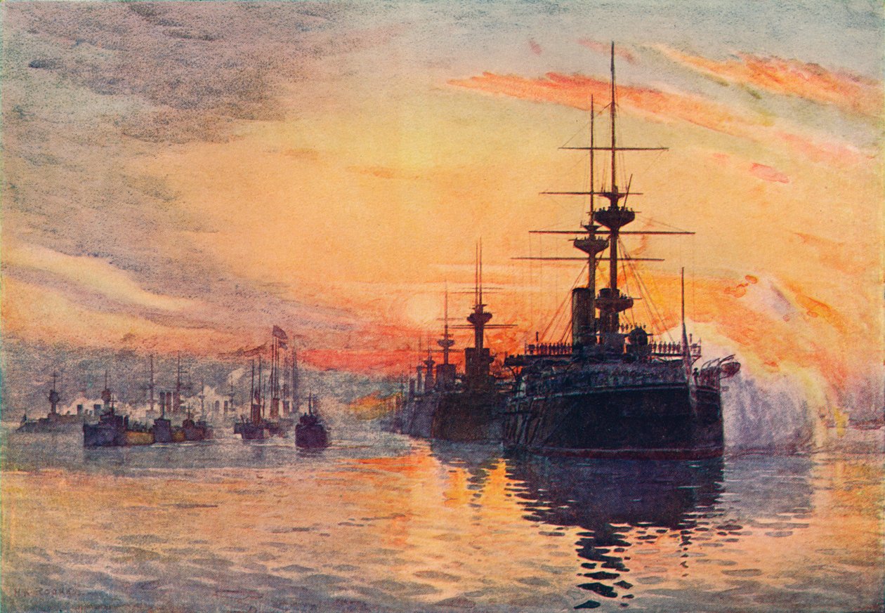 Viktória királynő utolsó útja, 1901. február 1., 1906 alkotó: Unbekannt
