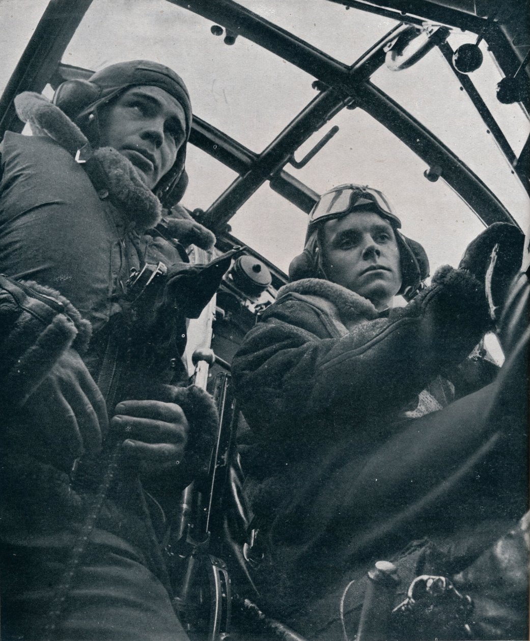 RAF bombázópilóta és második pilóta, 1941 alkotó: Unbekannt
