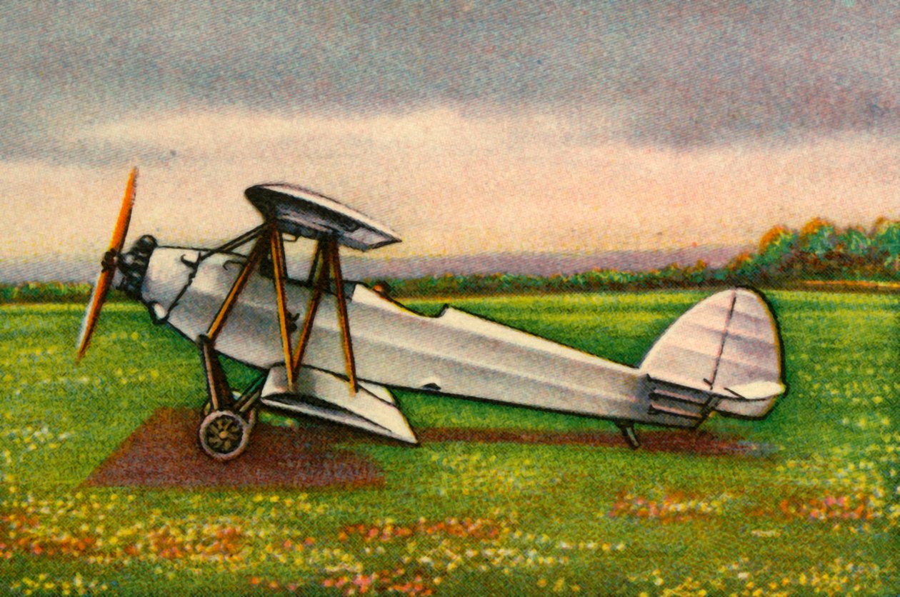 Raab-Katzenstein RK.9 Grasümcke repülőgép, 1920-as évek, 1932. alkotó: Unbekannt