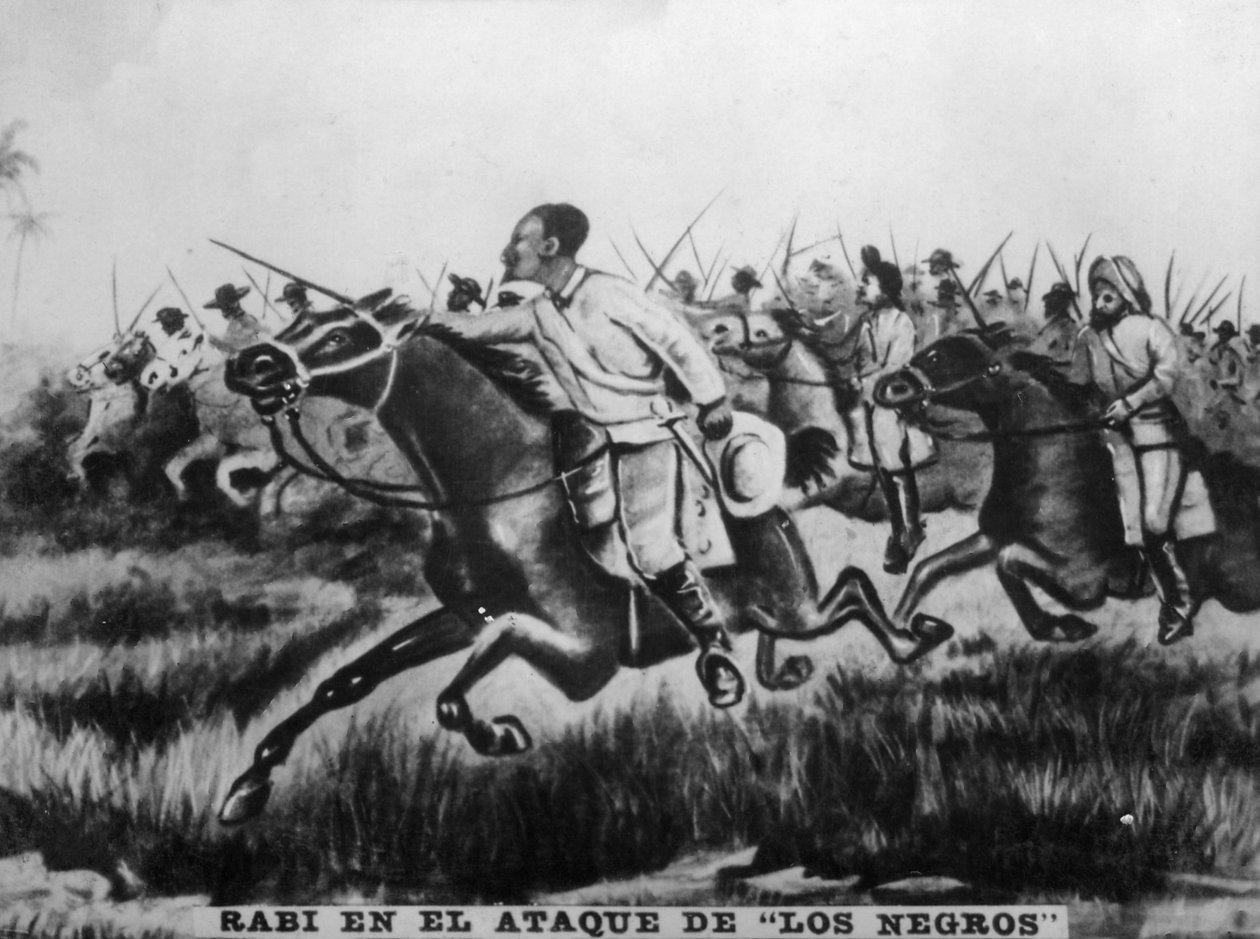 Rabi a feketék támadásában, 1895, 1920-as évek. alkotó: Unbekannt