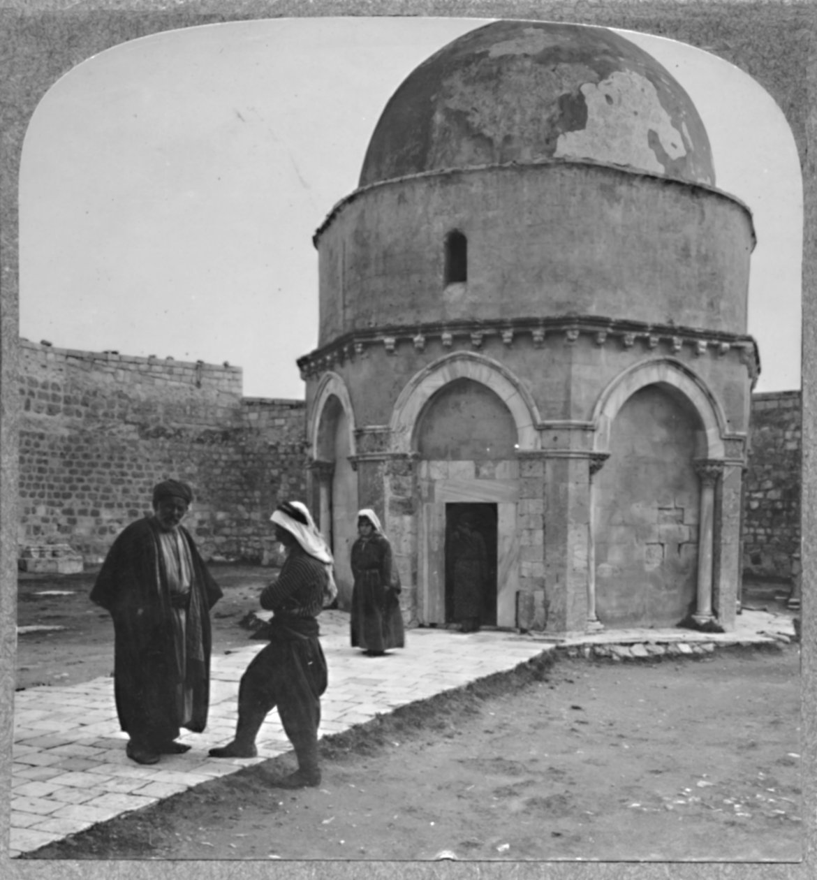 Ráhel sírja Betlehem mellett, 1900 körül alkotó: Unbekannt