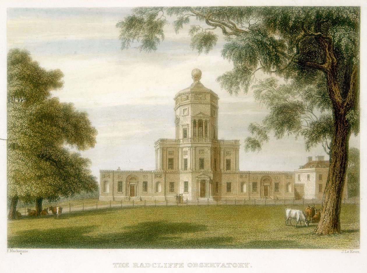 Radcliffe Obszervatórium, Oxford, Anglia, 1834 alkotó: Unbekannt